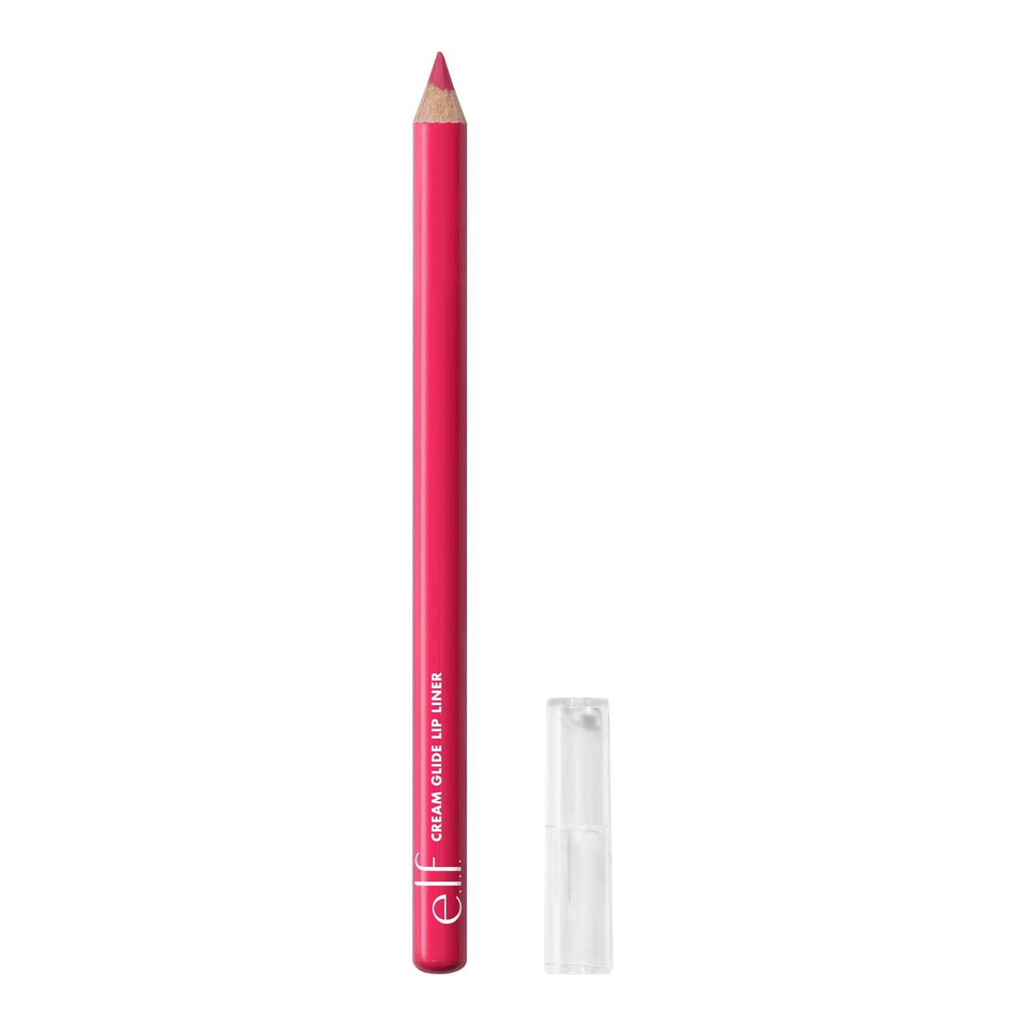 e.l.f. Cream Glide Lip Liner, Highly-Pigmented Pencil For Shaping & Sculpting Lips, Semi-Matte Finish, Vegan , Fuschia Forward Beauty & Personal Care e.l.f.