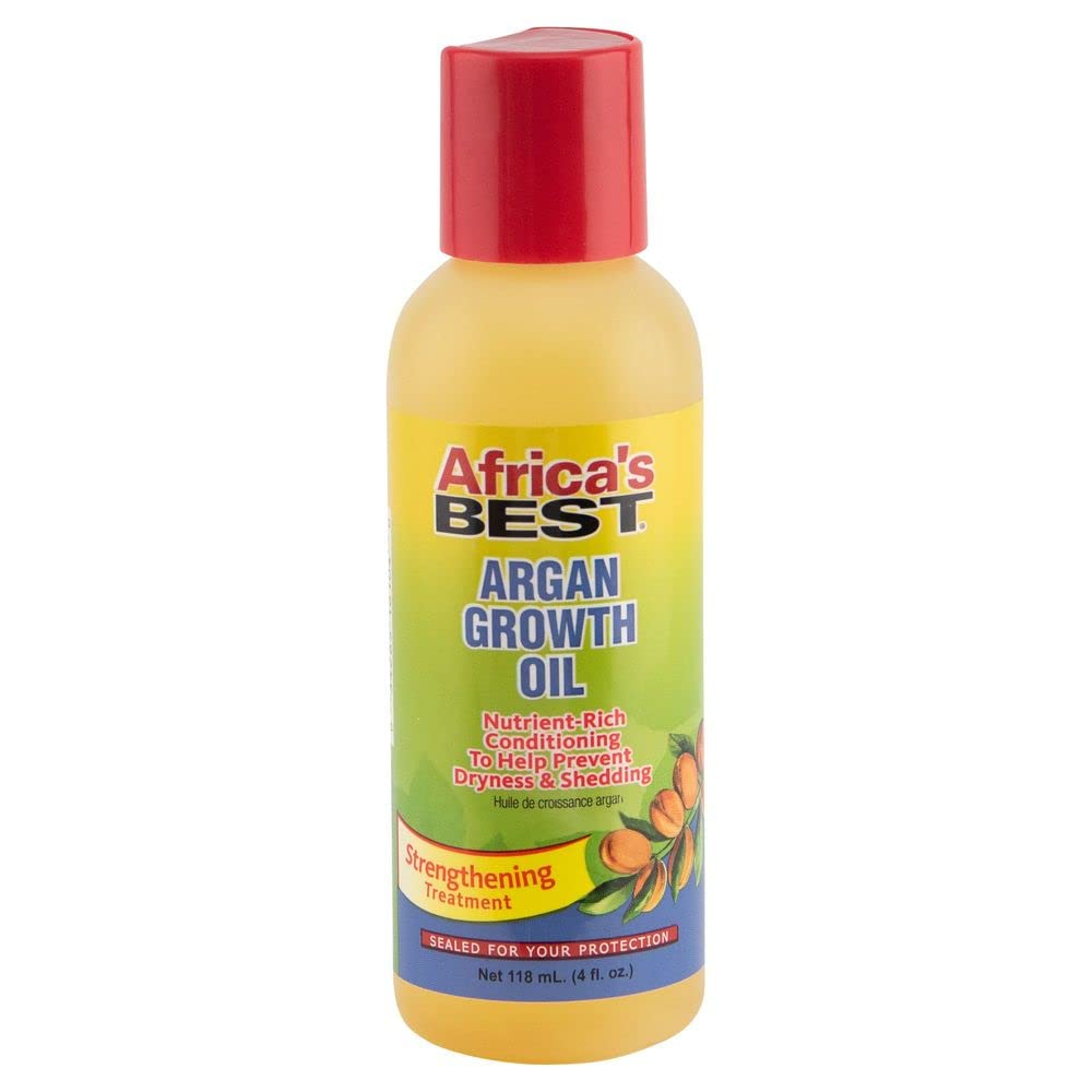 Africa's Best - Argan Growth Oil, Nutrient Rich Formula, Strengthens Hair, Stimulates Hair Growth, Conditions to Help Prevent Dryness and Shedding Beauty & Personal Care Africa's Best