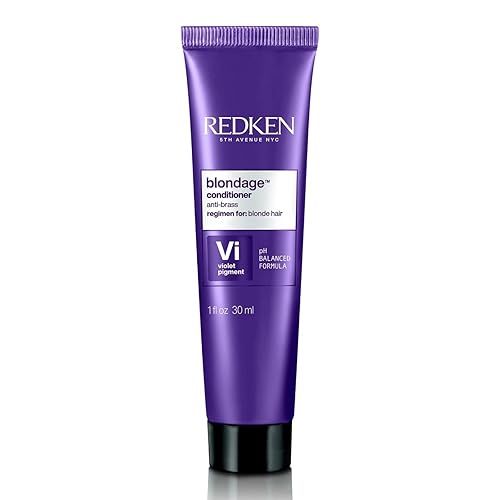 Redken Color Extend Blondage Color Depositing Purple Conditioner | Hair Toner For Blonde Hair | Neutralizes Brass & Moisturizes Hair | With Pure Beauty & Personal Care Redken
