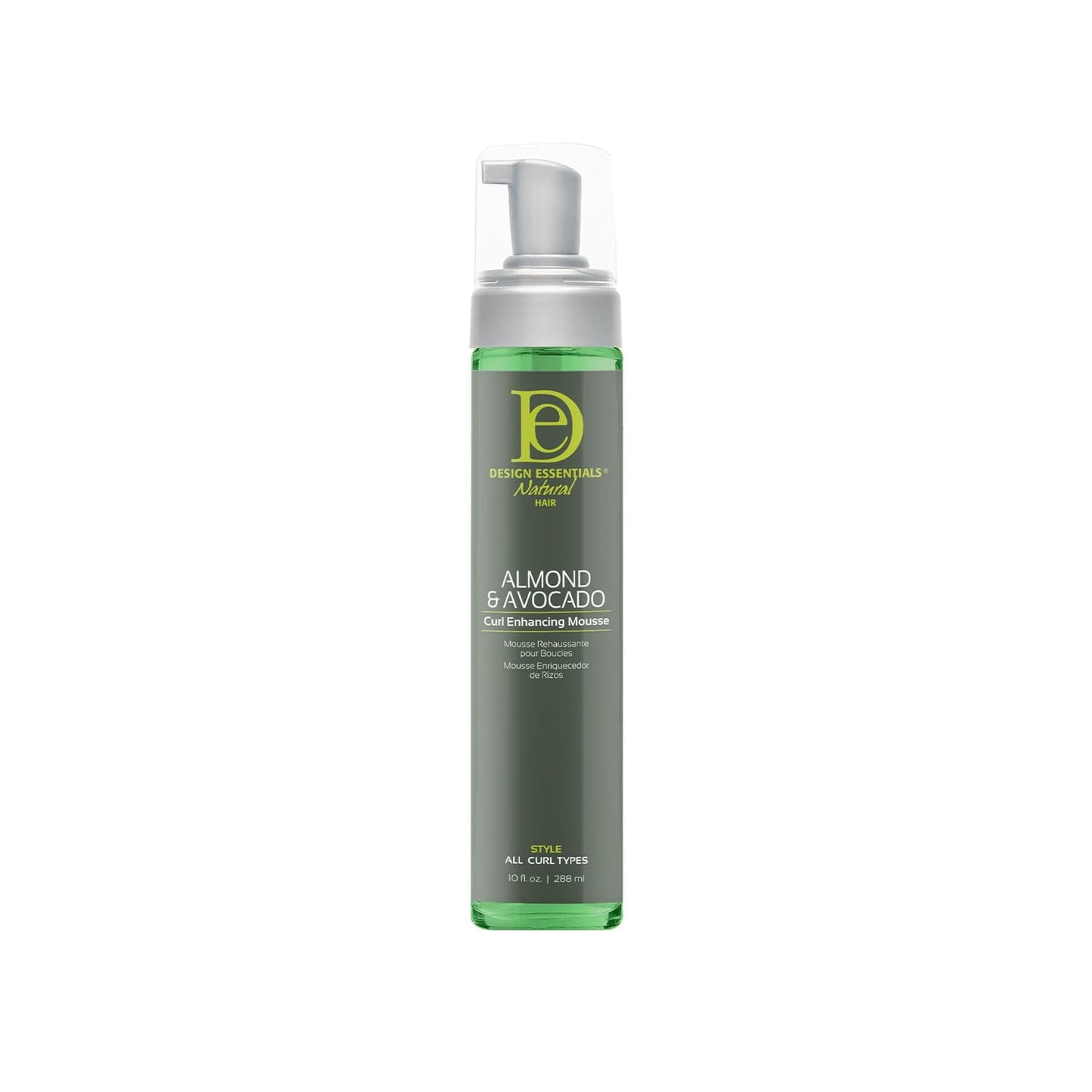 Design Essentials Almond and Avocado Curl Enhancing Hair Mousse for Curly Hair; 10 Oz (Pack of 1) Beauty & Personal Care Design Essentials