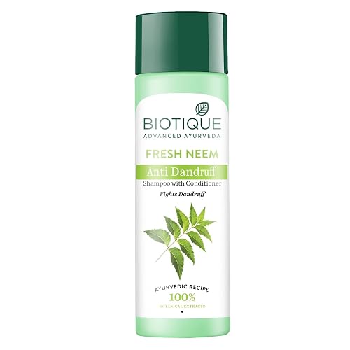 Fresh neem anti dandruff shampoo & conditioner Beauty & Personal Care Biotique