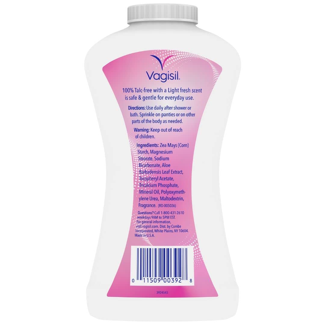 Vagisil Deodorant Powder Talc-Free - 8 oz, Pack of 5 Beauty and Personal Care Vagisil