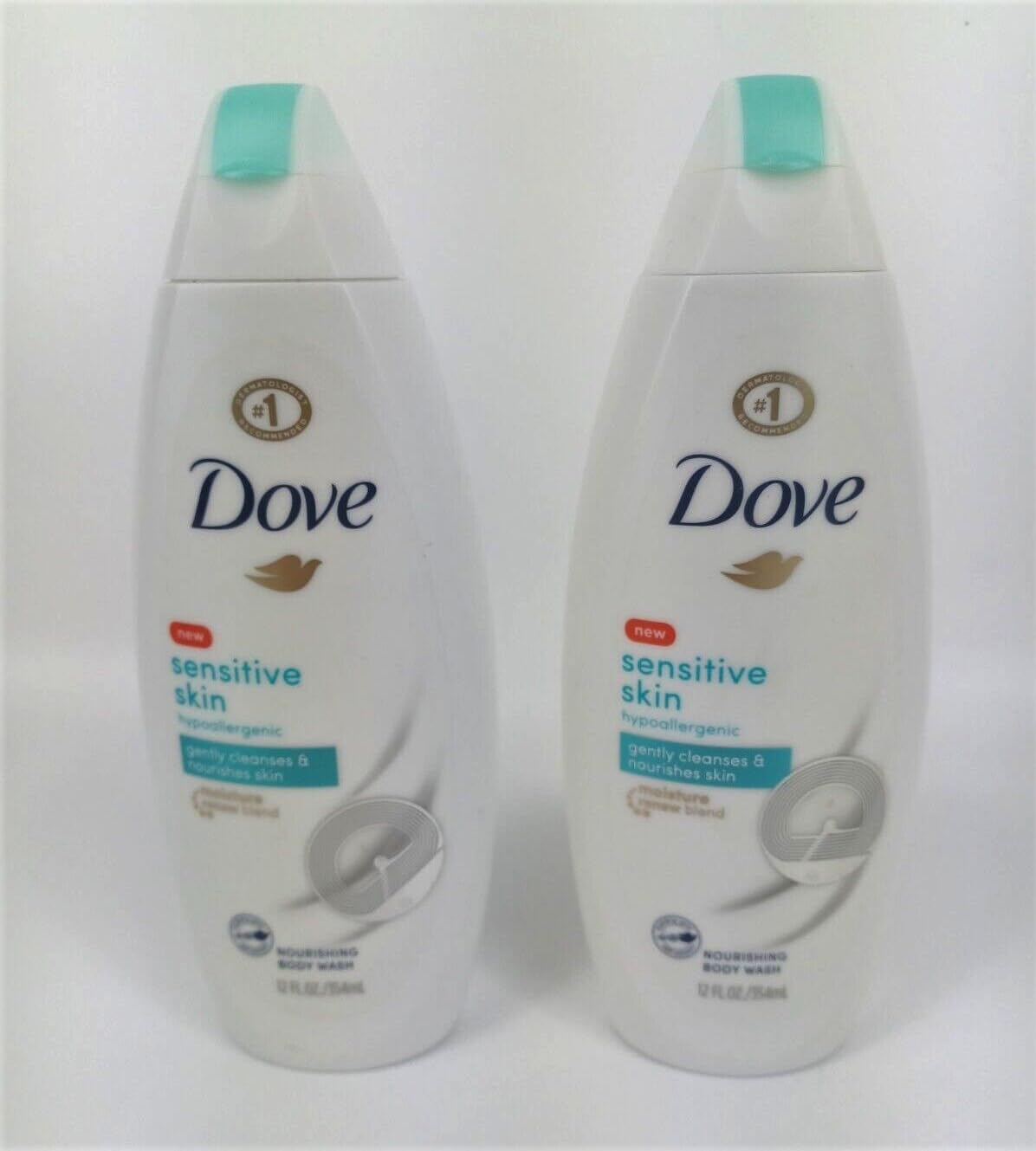 Dove Sensitive Skin Beauty Body Wash 12 oz (Pack of 2) Beauty & Personal Care Dove