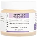 CLEARSTEM - HYDRAGLOW Stem Cell Moisturizer - Bakuchiol + Squalene - Youthful Skin Face Moisturizer - All Skin Types - Facial Skin Care Products Beauty & Personal Care CLEARSTEM