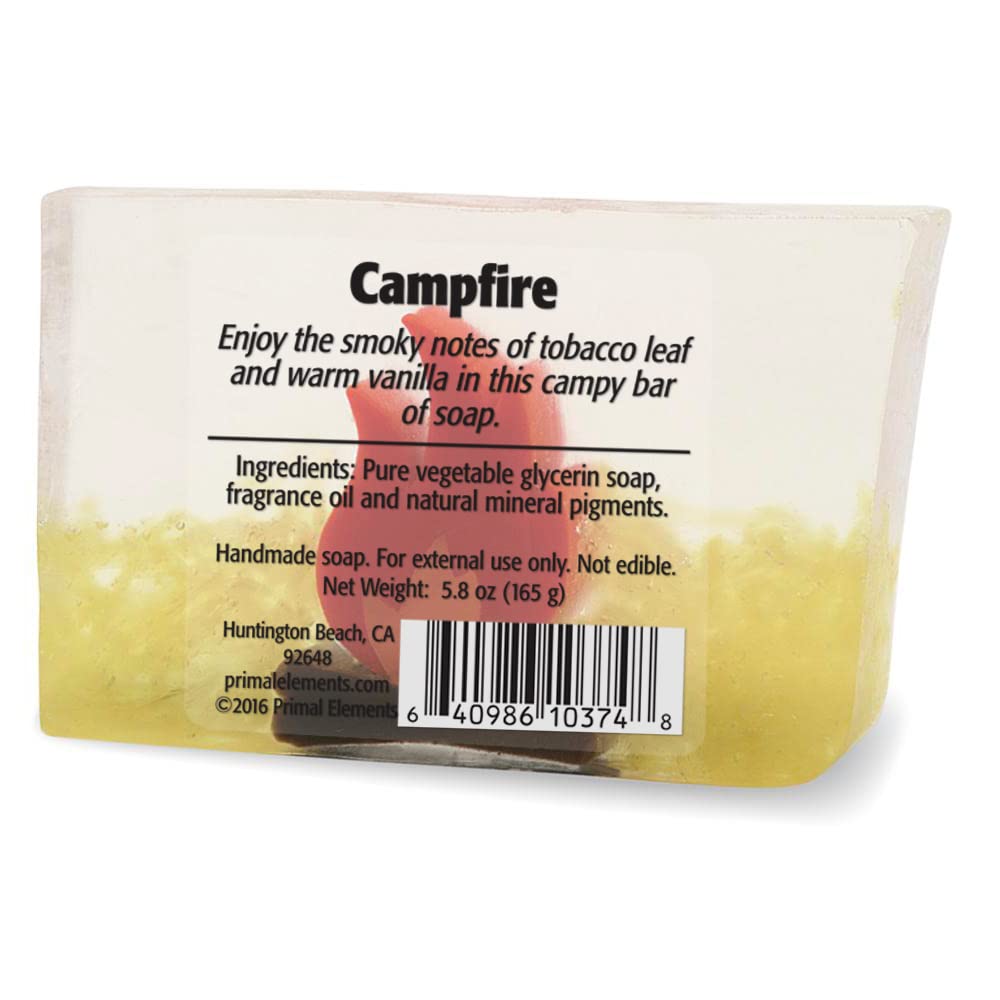 Primal Elements Wrapped Bar Soap, Camp Fire, 5.8 Ounce Beauty & Personal Care Primal Elements