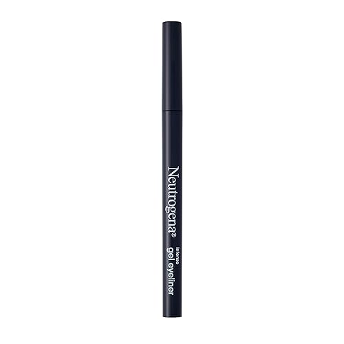 Neutrogena Intense Gel Eyeliner, Eye Makeup with Antioxidant Vitamin E, Bold Precision Eyeliner, Smudge- and Water-Resistant, Smokey Gray, 0.004 oz Beauty & Personal Care Neutrogena