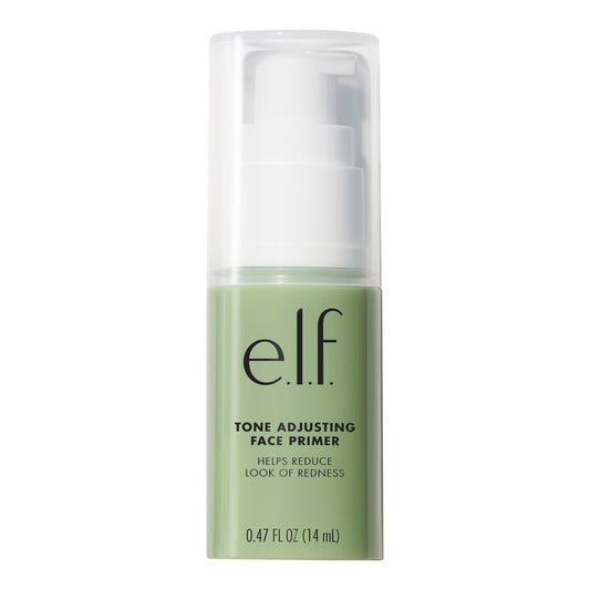 e.l.f. Tone Adjusting Face Primer, Makeup Primer For Neutralizing Uneven Skin Tones & Redness, Grips Makeup To Last, Vegan & Cruelty-free, Small Beauty & Personal Care e.l.f.