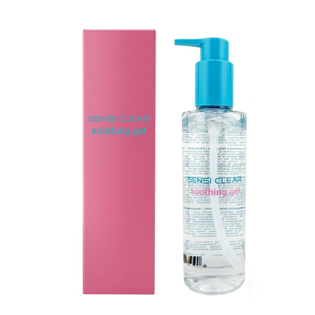 Waxness Sensi Clear Post Waxing Shaving Sun Exposure Gel 6.7 fl oz (200 ml) - Soothing Hydration Gel with Aloe Vera, Tea Tree & Cucumber Extract Beauty and Personal Care Waxness