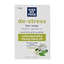 Kiss My Face De-Stress Bar Soap - Neroli + Gardenia - Vegan Soap Bar with Hemp Seed Oil - Cruelty Free and Palm Oil Free Bath Soap (Neroli + Gardenia Beauty & Personal Care Kiss My Face