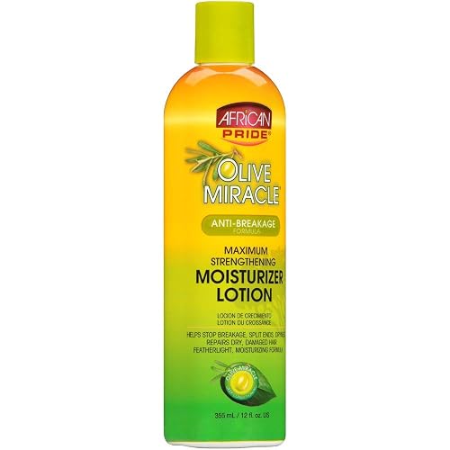 African Pride Olive Miracle Moisturizer Lotion 12 oz Beauty & Personal Care African Pride