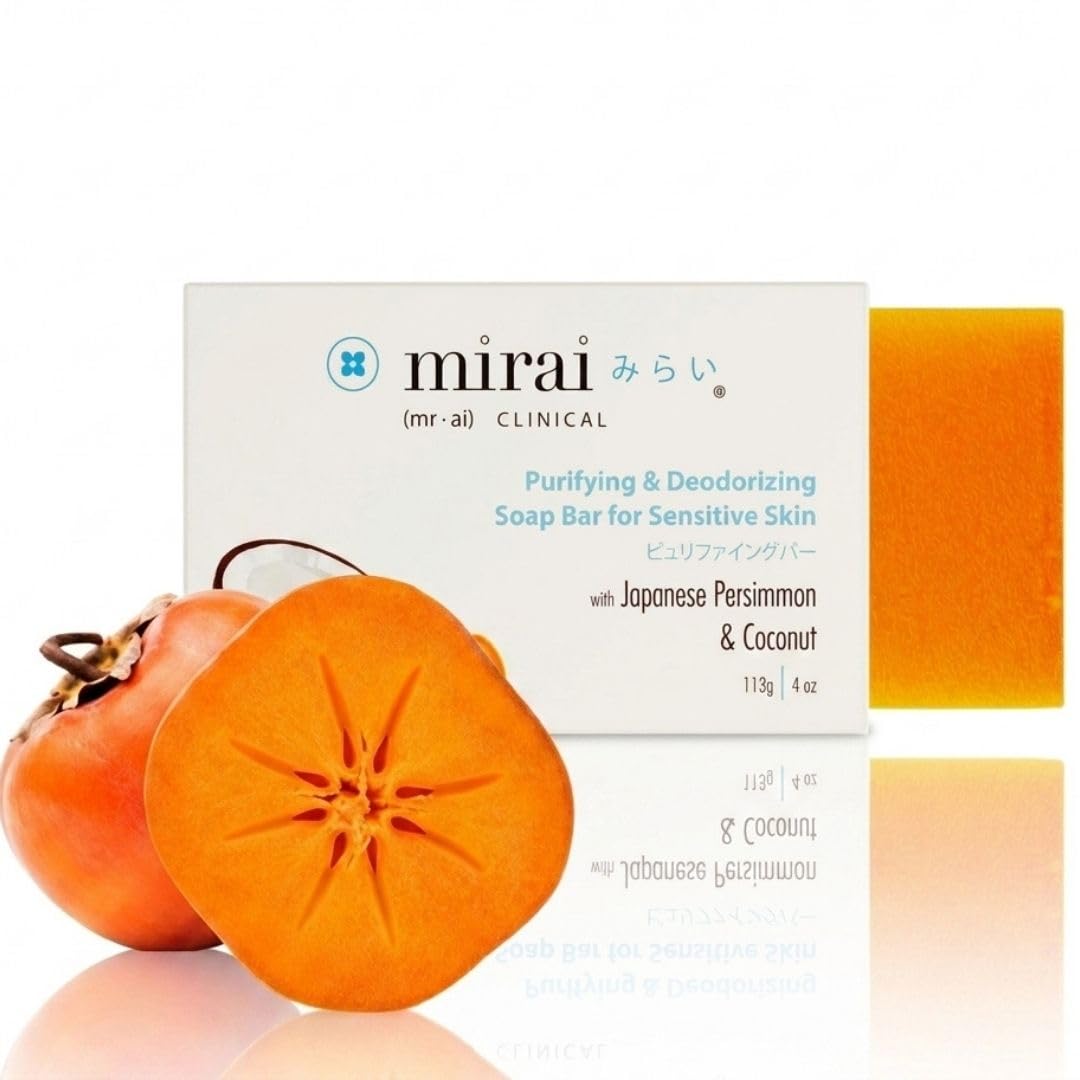 Mirai Clinical Persimmon Soap for Old People Smell, Nonenal® Solution, 100g Beauty and Personal Care Mirai Default Title