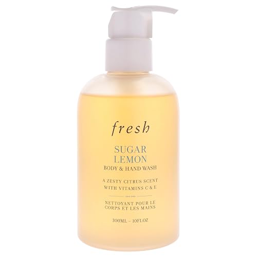 Body and Hand Wash - Sugar Lemon by Fresh for Women - 10 oz Body Wash Beauty & Personal Care Fresh