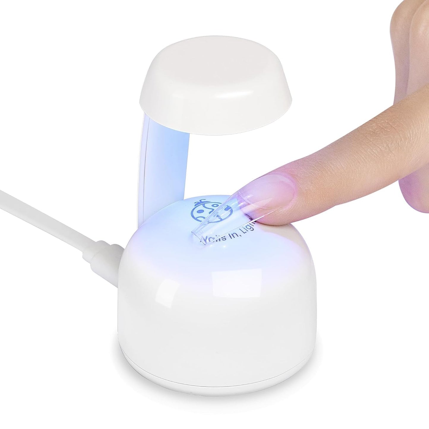 268W UV LED Nail Lamp, LKE Nail Dryer for Gel Polish, 4 Timers UV Nail Lamp Professional Nail Light, 57Pcs Lamp Beads and Automatic Sensor(White) Beauty and Personal Care LKE