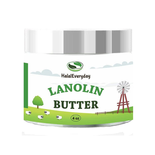 SAAQIN Lanolin (Anhydrous) - Ultra Refined Butter - Use for Lotion, Cream, Lip Balm, Oil, Stick, or Body Butter 4oz - Natural Nipple cream - lip balm Beauty and Personal Care SAAQIN