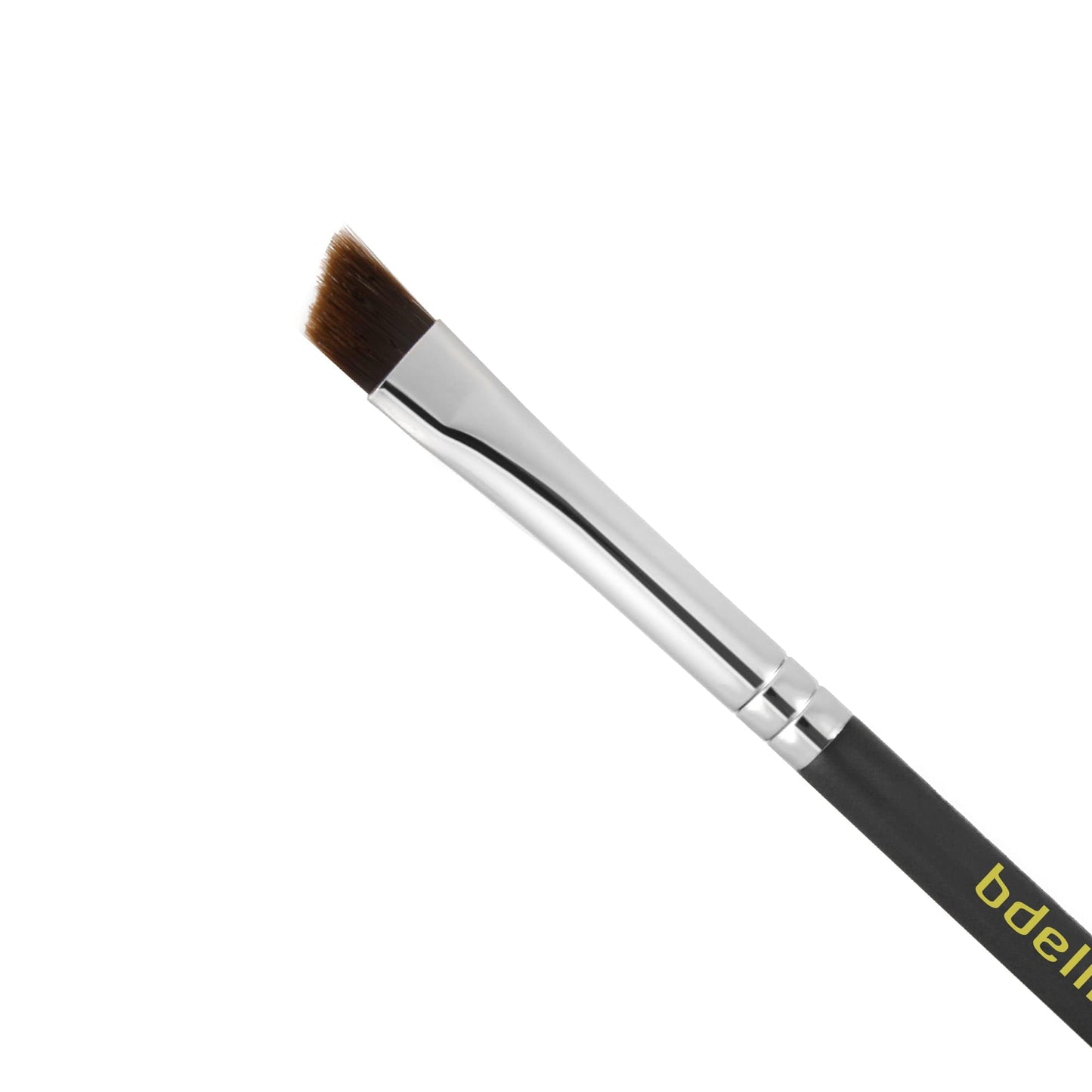 Bdellium Tools Professional Makeup Brush - Maestro Series 763 Angled Brow - With Soft Synthetic Fibers, For Defining Eyebrows (Black, 1pc) Beauty & Personal Care BDELLIUM TOOLS