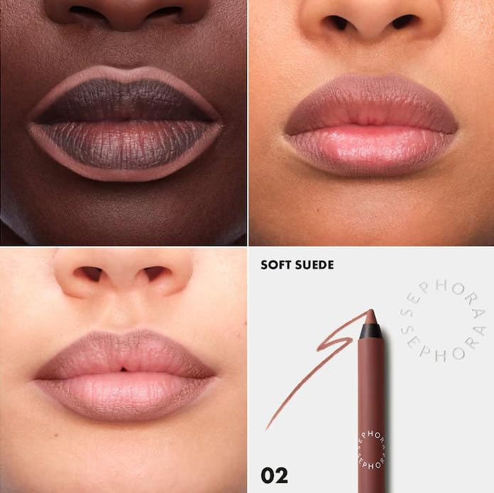 SEPHORA COLLECTION Colorful 8HR Longwear Transferproof Lip Liner - 02 Soft Suede (.04 OZ) Beauty & Personal Care SEPHORA