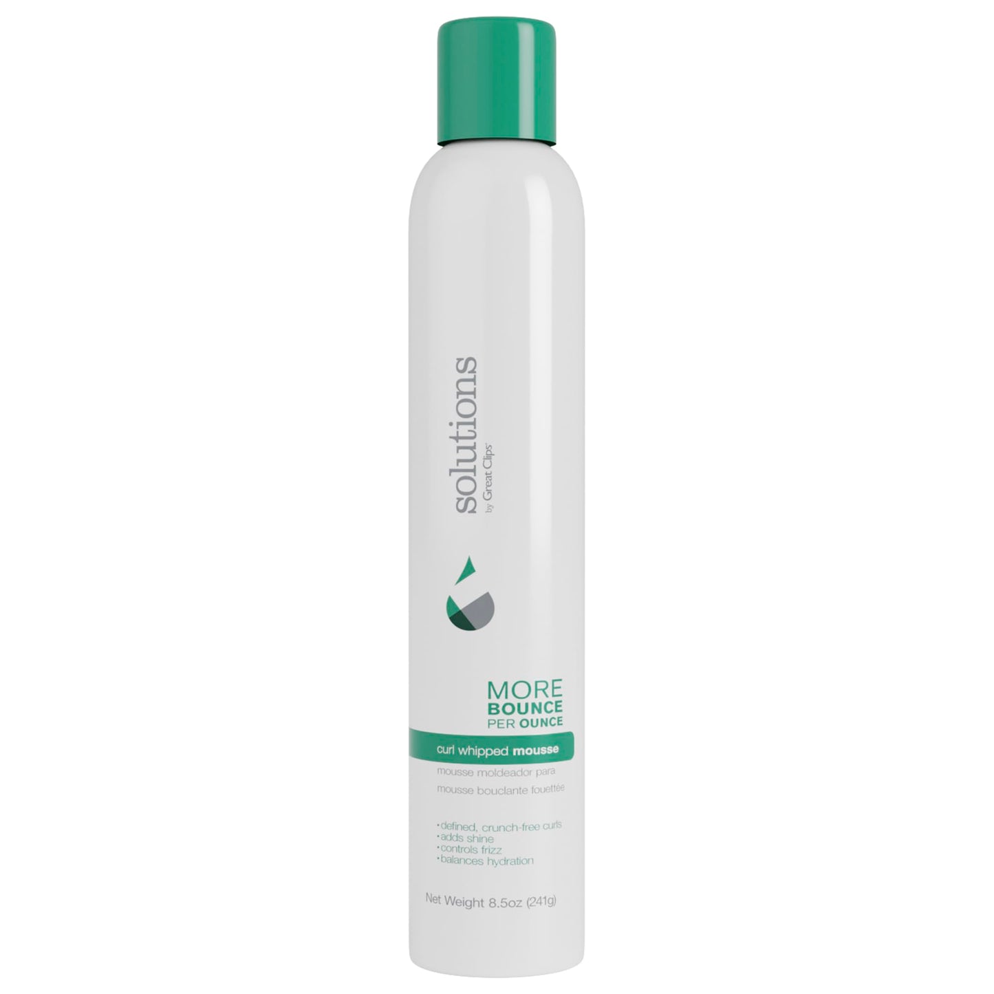 GREAT CLIPS Solutions Curl Whipped Mousse, 8.5oz | Define & Enhance Curls | For Wavy to Curly Hair Beauty & Personal Care GREAT CLIPS