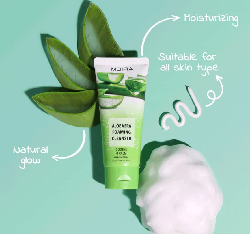 Moira Aloe Vera Foaming Cleanser Beauty & Personal Care Moira