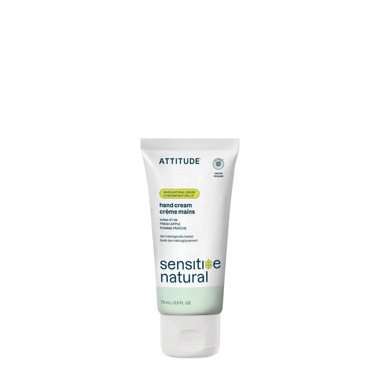 ATTITUDE Hand Cream for Sensitive Skin with Oat, EWG Verified, Dermatologically Tested, Vegan, Fresh Apple Scent, 2.5 Fl Oz Beauty & Personal Care ATTITUDE