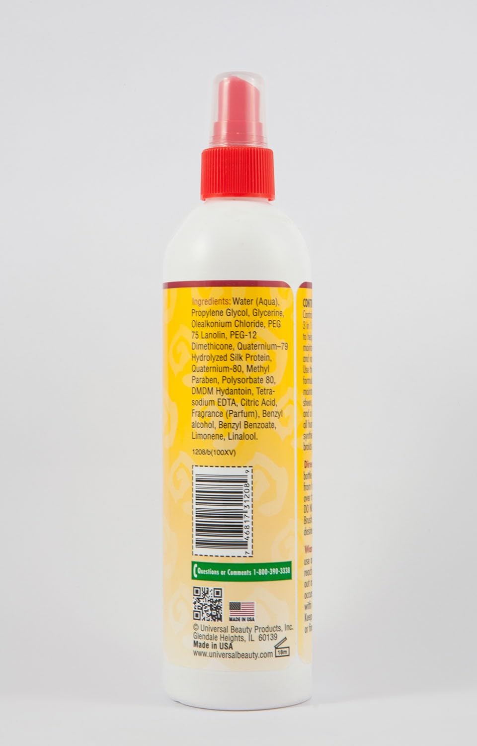 Control Wig Spray 3 In 1 Formula 12Oz Beauty & Personal Care African Essence
