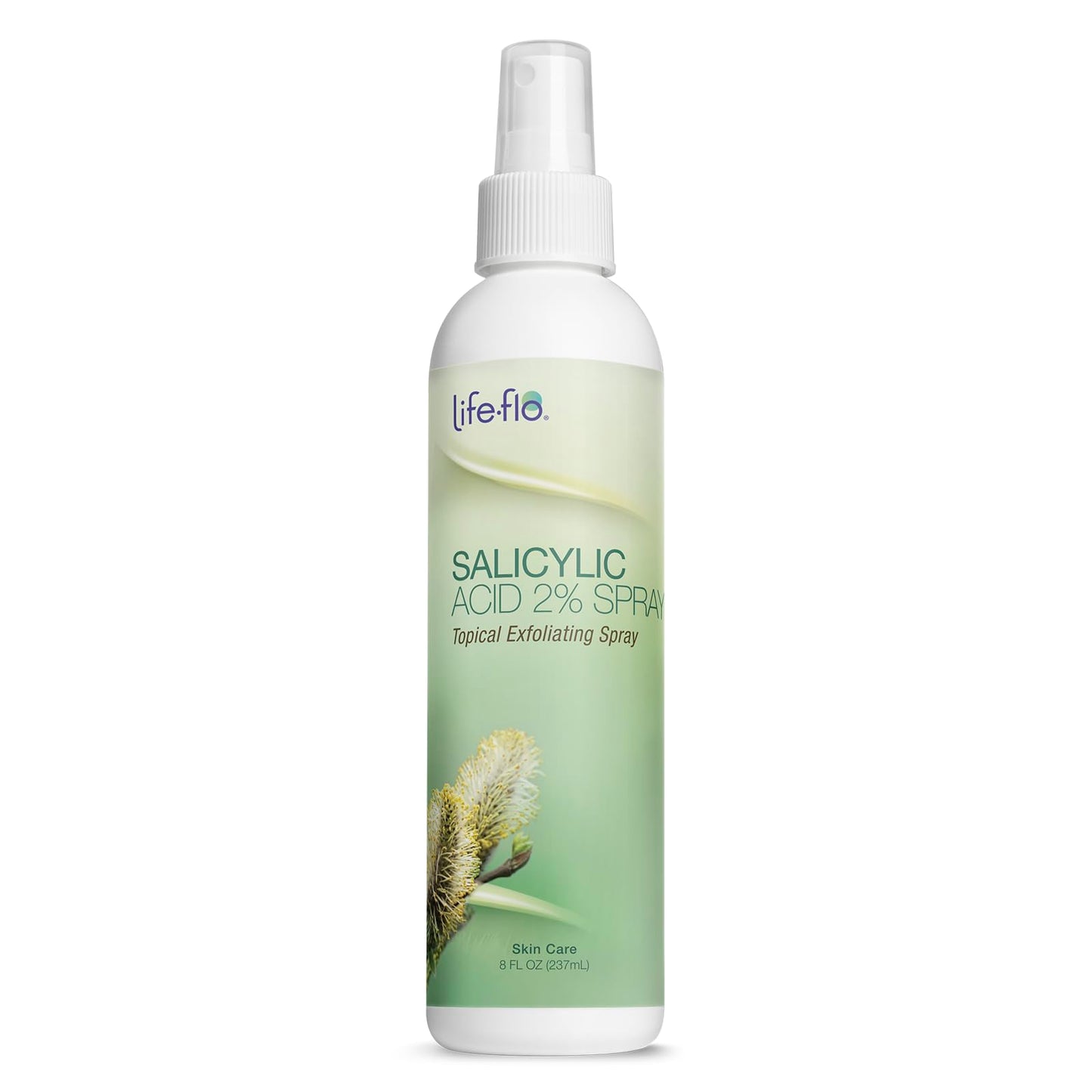 LIFE-FLO 2% Salicylic Acid Face and Body Spray - Gentle Exfoliating Skin Care for Teens and Adults - with Colloidal Silver, Tea Tree Oil, Peppermint Beauty & Personal Care LIFE-FLO