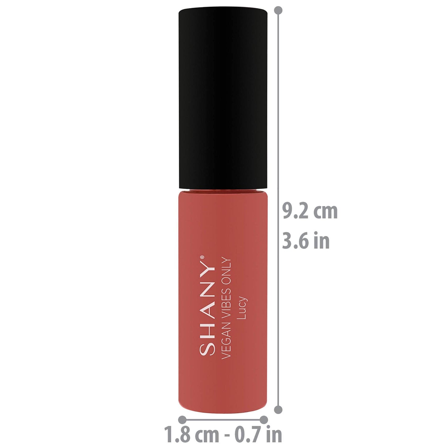 SHANY Vegan Vibes Liquid Lipstick Matte Lip Color Long-Lasting Matte Finish Lip Stain Lip Makeup - LUCY Beauty & Personal Care SHANY