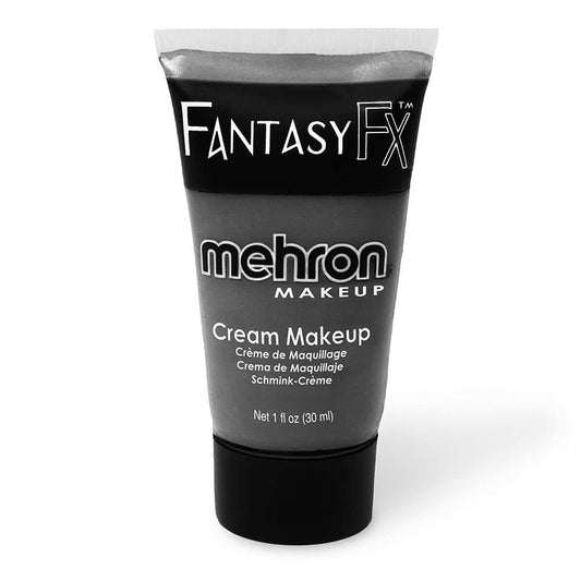 Mehron Makeup Fantasy FX Cream Makeup | Water Based | Halloween | Monster Grey Face & Body Paint For Adults 1 fl oz (30ml) (MONSTER GREY) Beauty & Personal Care Mehron