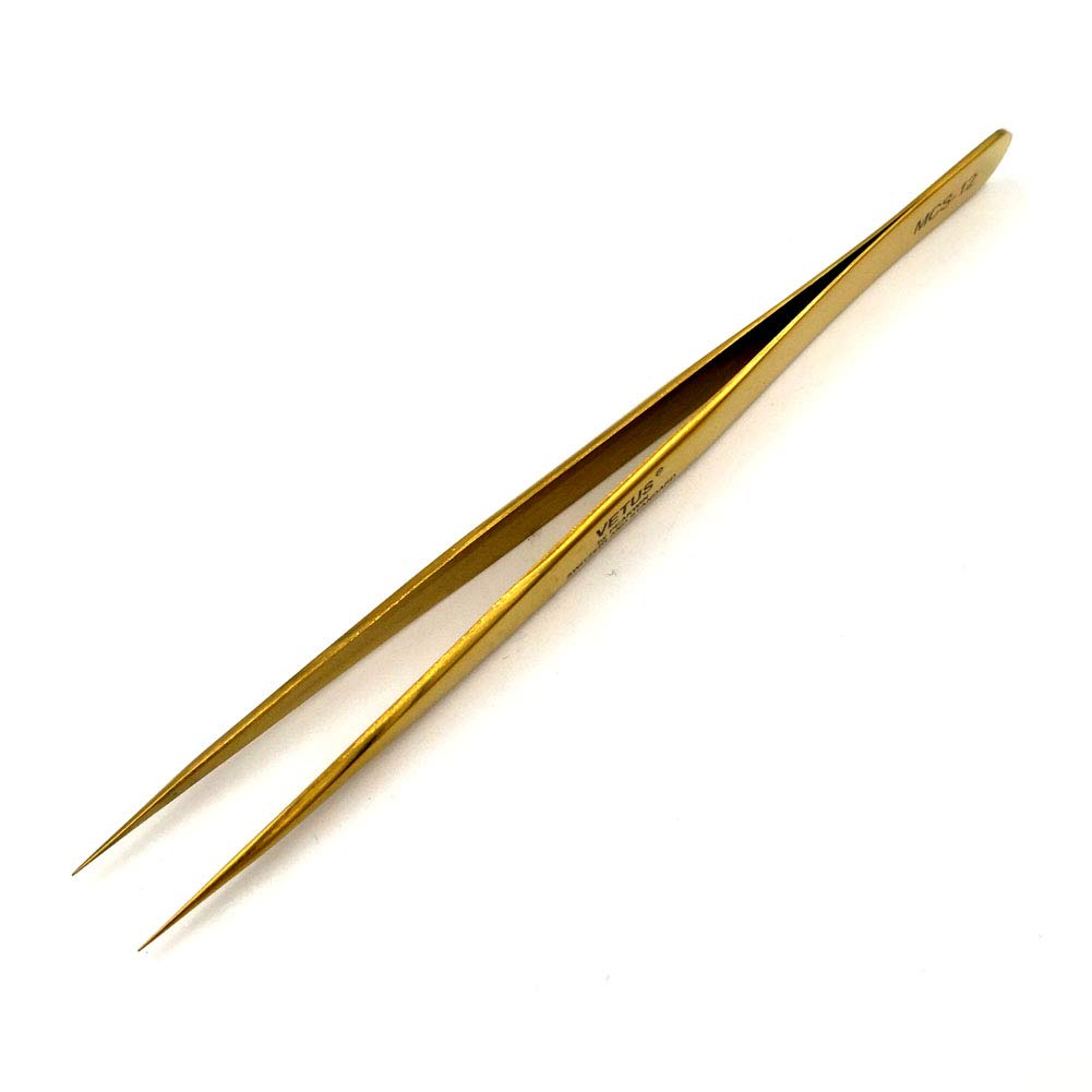 Vetus MCS Makeups Tweezers for Beauty Eyelashes Grip Picking Selection Works (MCS-12) Beauty and Personal Care Vetus