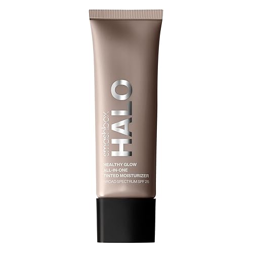 Smashbox Halo Healthy Glow All-In-One Tinted Moisturizer SPF 25 | Hydrating, Long Wearing, Tinted Moisturizer with SPF | Hyaluronic Acid, Fair Light Beauty & Personal Care Smashbox