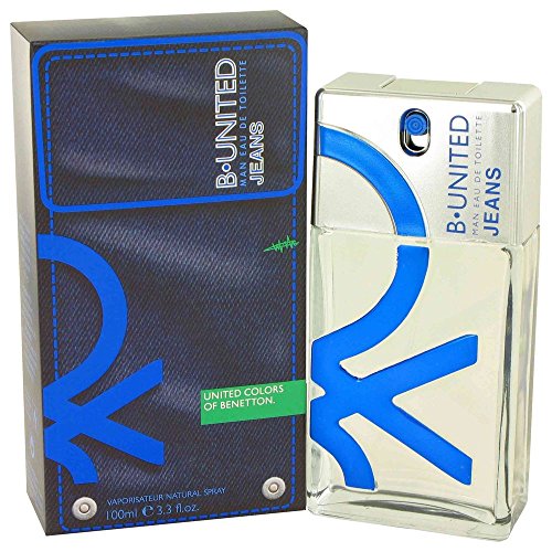 United Colors of Benetton B-united Jeans By United Colors of Benetton For Men Eau De Toilette Spray, 3.3-Ounce / 100 Ml Beauty & Personal Care United Colors of Benetton