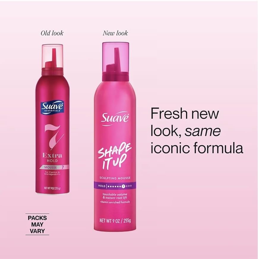 Suave Extra Hold Shaping Mousse, 9 oz, 2 Pk Beauty & Personal Care Fenny World Store