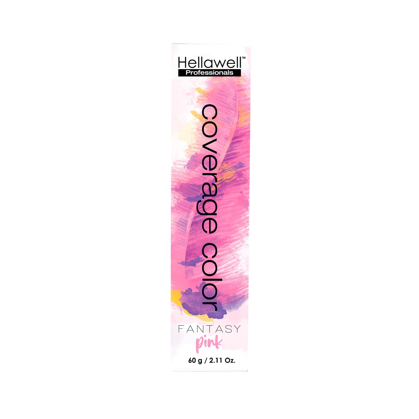 Hellawell Professional Hair Dye. Coverage Color Fantasy - Semi-permanent oxidation coloring cream. Pink 2.11oz Beauty & Personal Care HELLAWELL PROFESSIONALS