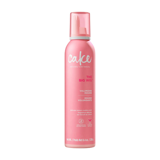 Cake Beauty Volumizing Mousse, The Big Wig - High Volume, Flexible Hold Hair Mousse with 450 F Heat Protection - For All Hair Types - 8.4 oz Beauty & Personal Care Cake Beauty