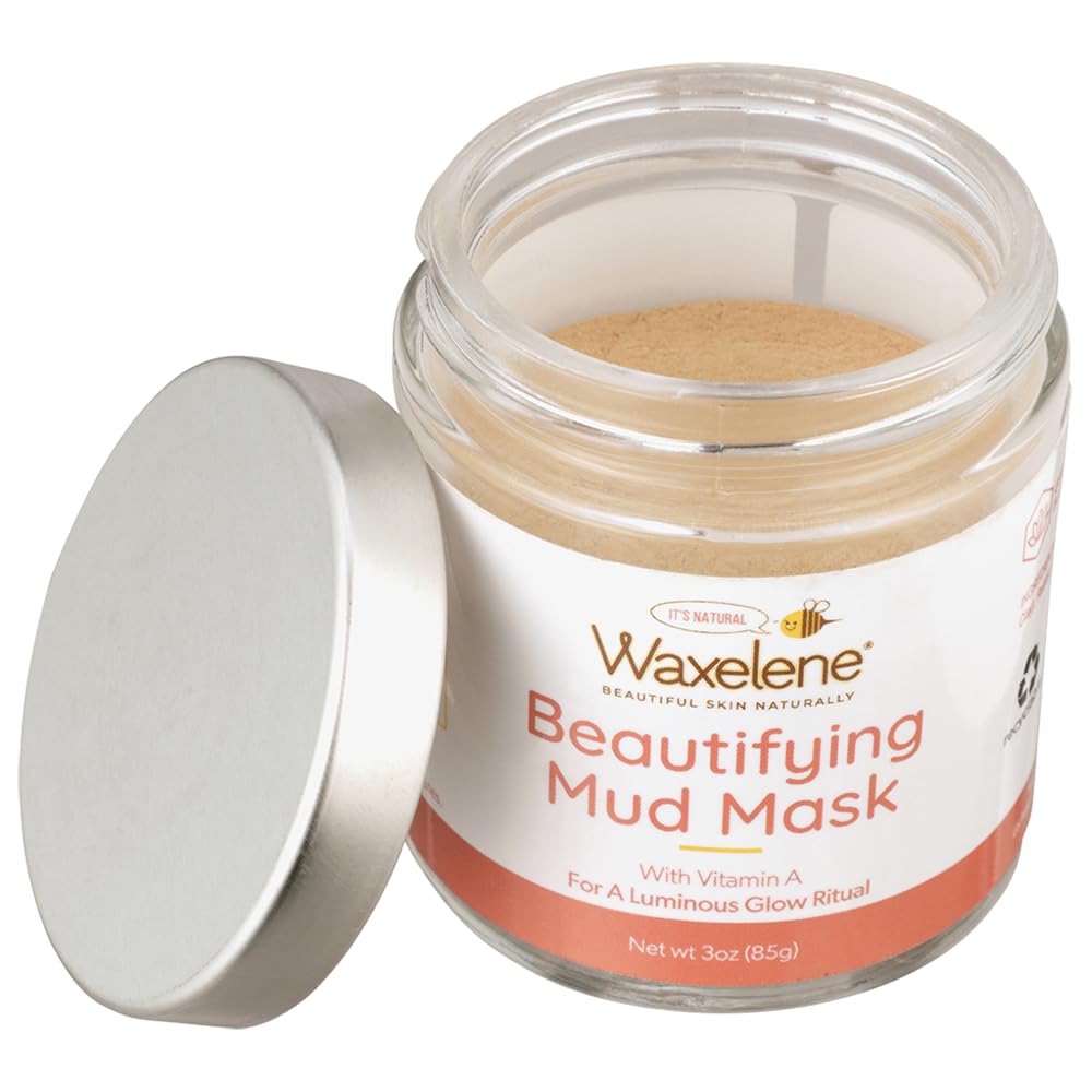 Waxelene Beautifying Mud Mask, With Vitamin A Beauty & Personal Care Waxelene