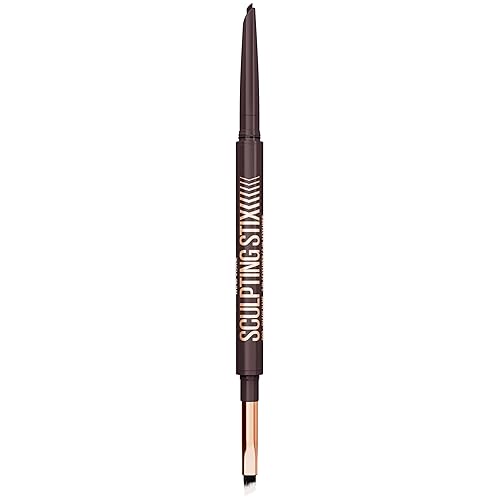 MAYBELLINE Sculpting Stix 2-in-1 Eyeliner, Dual Ended Brown Eye Liner With Up to 24HR Wear, Smudge and Sweat-Resistant Eye Makeup Formula, Smooth Beauty & Personal Care MAYBELLINE
