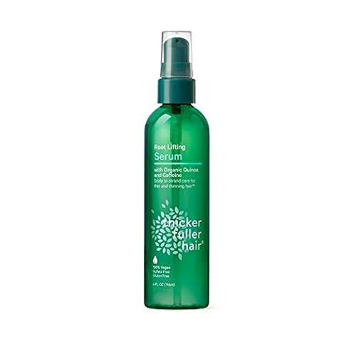 Thicker Fuller Hair, Root Lifting Serum By, Green, 4 Fl Oz Beauty & Personal Care Thicker Fuller Hair