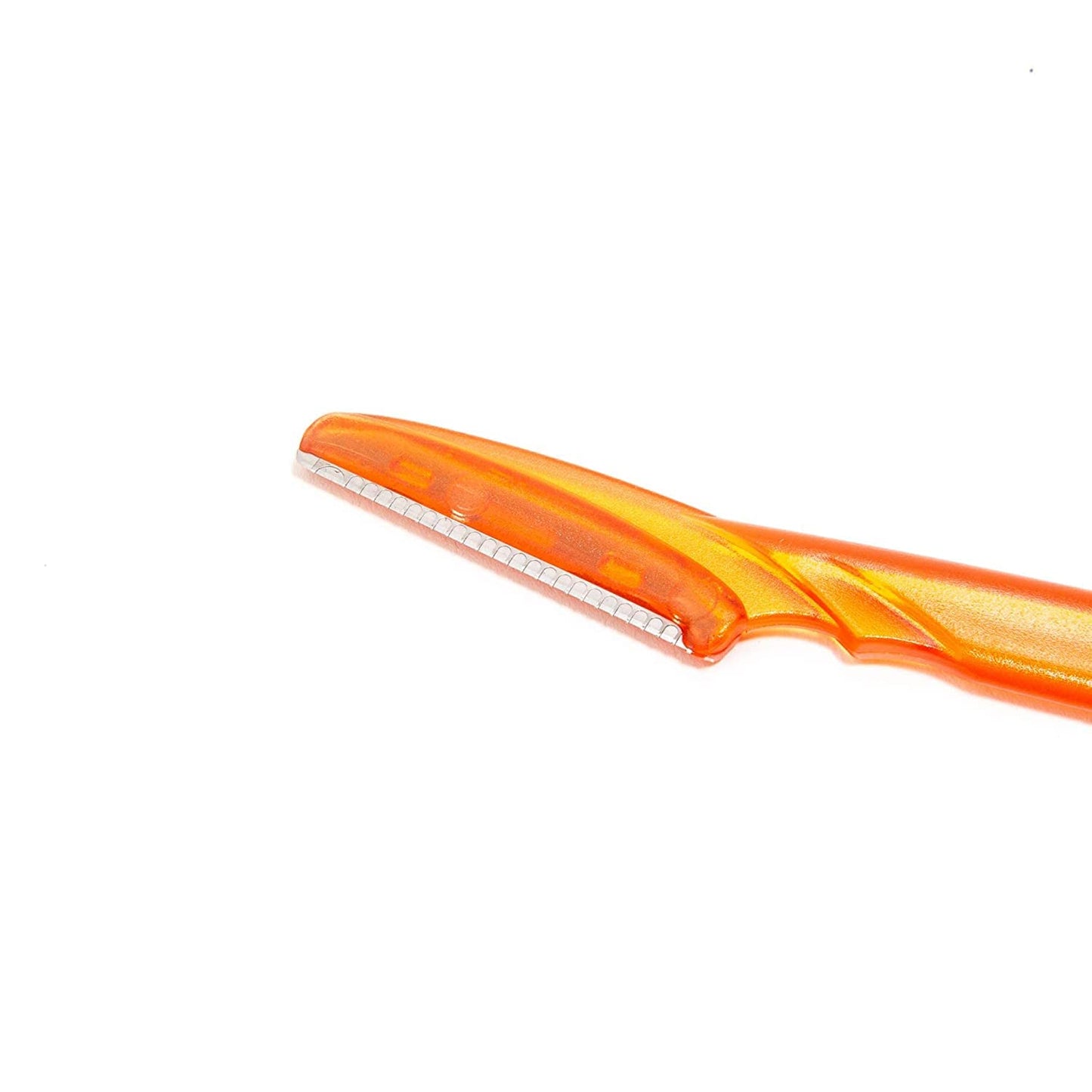 Almost Famous Facial Razors for Women - Dermaplaning Tool & Eyebrow Shaper, Painless Peach Fuzz & Fine Hair Remover with Protective Cover, Orange (3 Beauty and Personal Care ALMOST FAMOUS