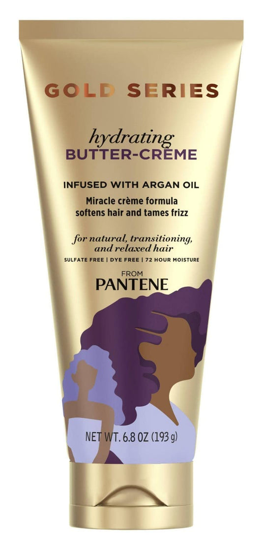 Pantene Gold Series Butter- Creme Hydrating 6.8 Ounce Tube (Pack of 2) Beauty & Personal Care Pantene