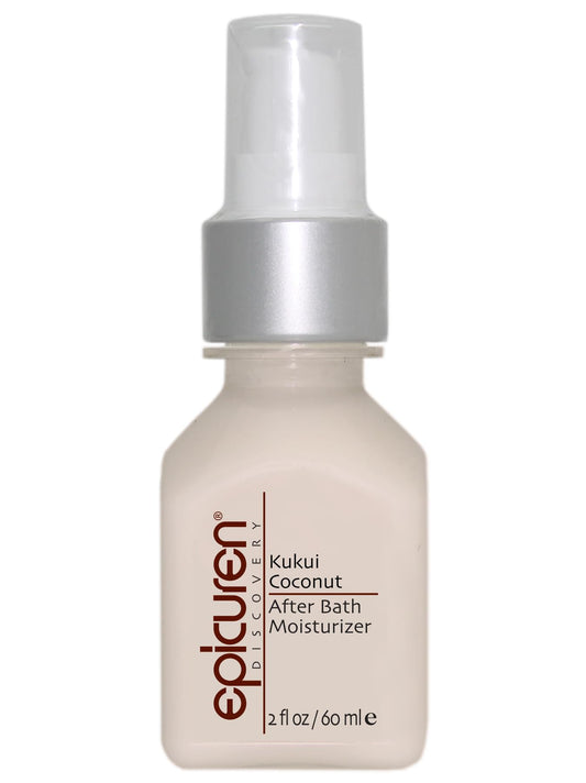 epicuren DISCOVERY After Bath Body Moisturizer, Kukui Coconut, 2 oz. Beauty & Personal Care epicuren DISCOVERY