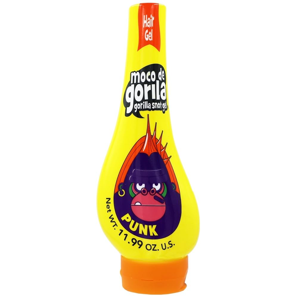 Moco de Gorila Punk Hair Gel | Indestructible Hair Styling Gel for Extreme Long-lasting Hold, Gorilla Snot Gel is the Ultimate Hair Gel to create any Beauty & Personal Care Moco de Gorila