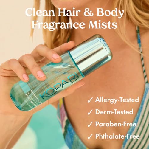 Kopari Hair & Body Mist Kaanapali Coast, Long-Lasting Clean Creamy Coconut Scent, Blend of Sweet Coconut Milk and Vanilla, Hints of Warm Spice, 4 oz Beauty & Personal Care Kopari