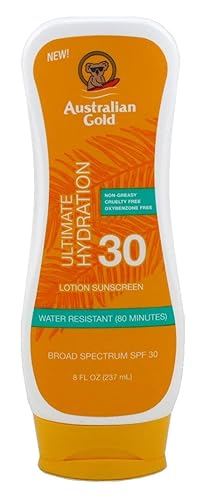 Australian Gold Spf#30 Lotion 8 Ounce Moisture Max Sunscreen (235ml) (2 Pack) Beauty & Personal Care Australian Gold