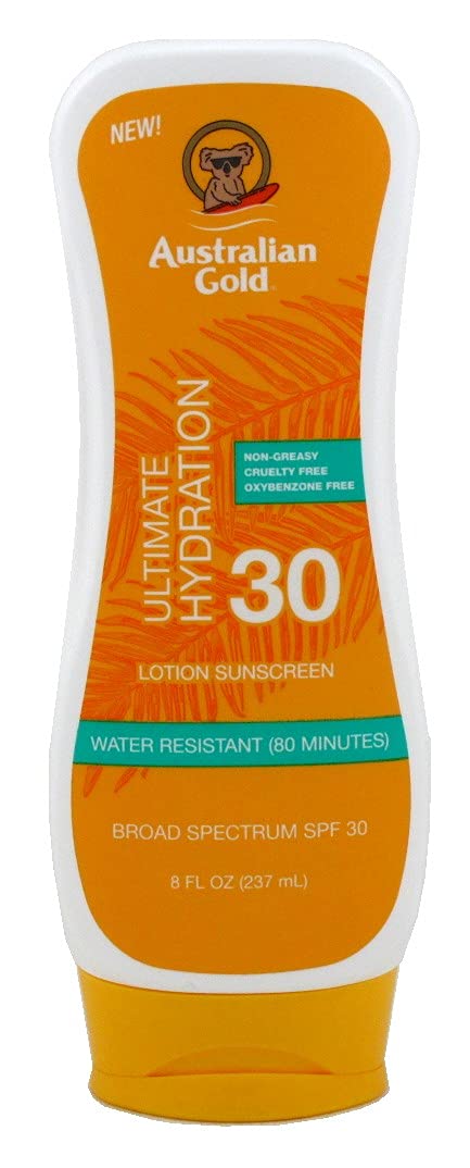 Australian Gold SPF#30 Lotion Ultimate Hydration 8 Ounce (Pack of 3) Beauty & Personal Care Australian Gold