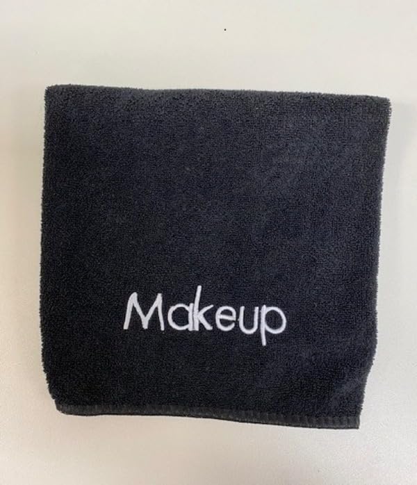 Rifz Makeup/Cosmetic Removing Washcloths 12 PK (Makeup Removing Washcloths), Small, Black Beauty & Personal Care Rifz Textiles