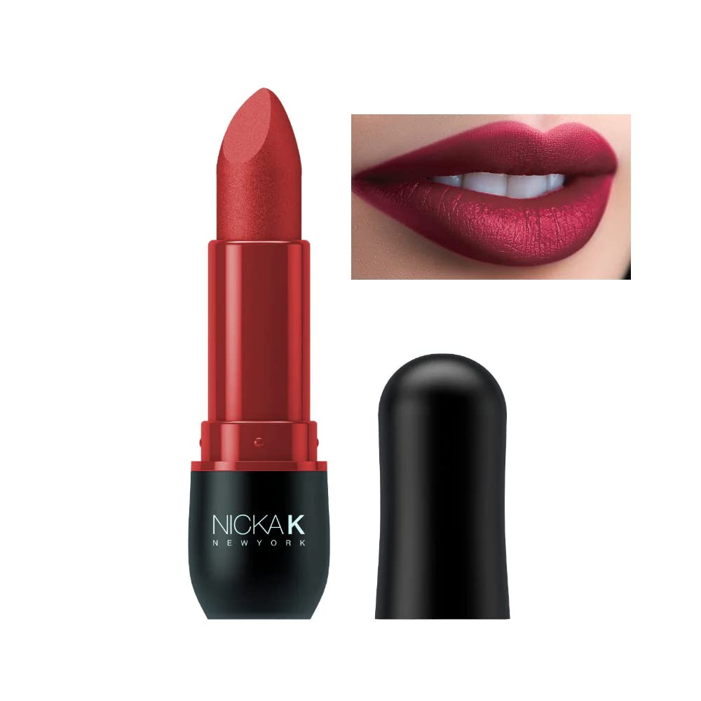 NICKA K Vivid Matte Lipstick NMS12 Lime Beauty & Personal Care NICKA K NEW YORK