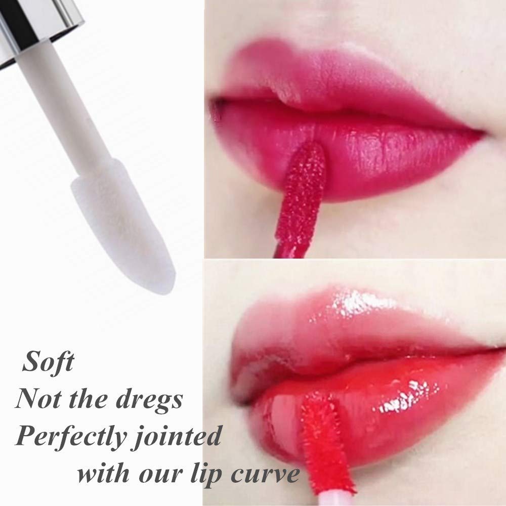 Yosoo 45Pcs Reusable Lipstick Bottle, 1.2ML Empty Lip Gloss Tubes Clear Mini Handmade Containers for Lip Balm DIY Cosmetic Storage Travel Use Beauty & Personal Care Yosoo