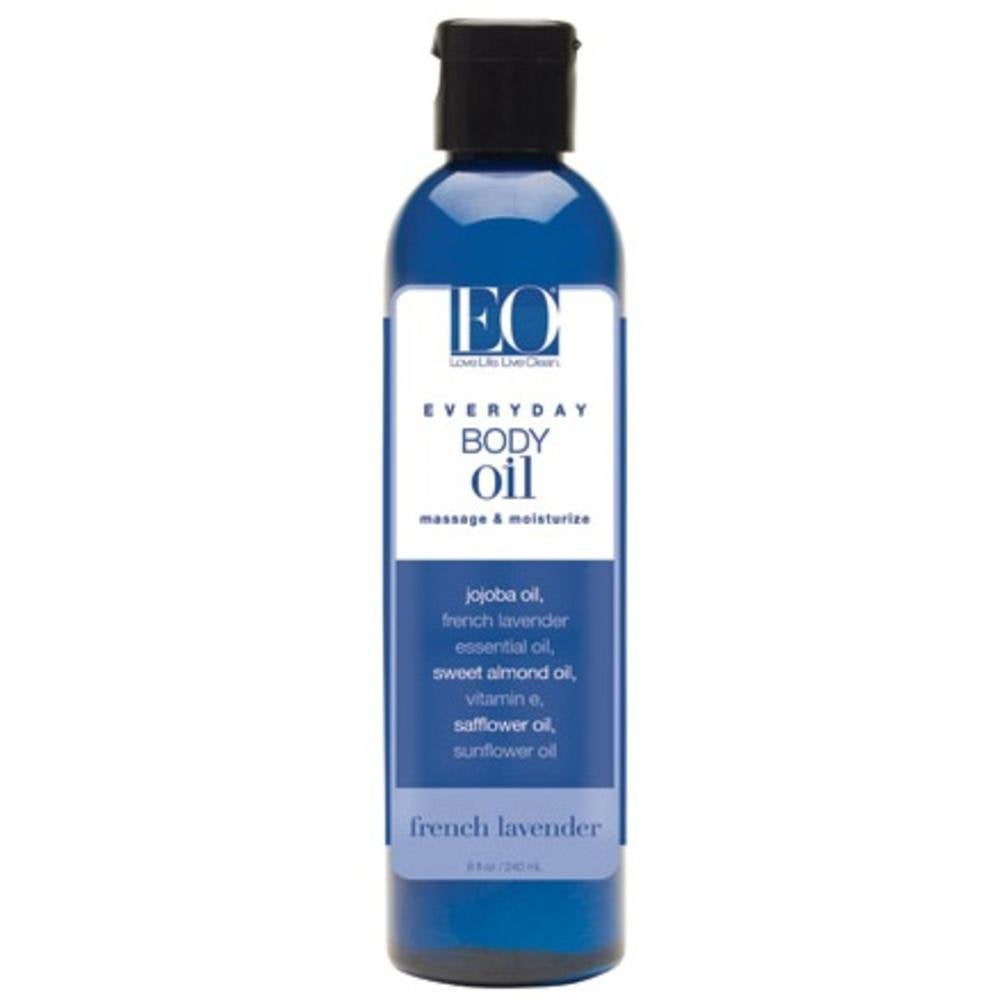 EO Products Body Oil, French Lavender 8 oz Beauty & Personal Care EO