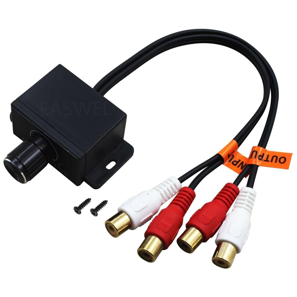 PAC Audio RCA Inline Signal Line Level Remote Volume/Gain Sub Controller LC-1 Beauty and Personal Care dreeong