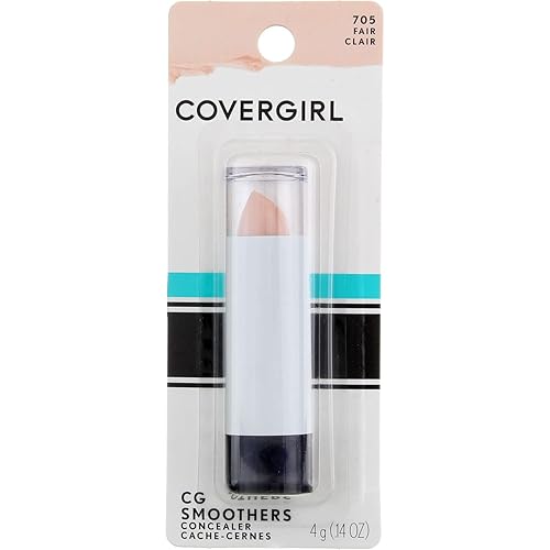 CoverGirl Smoothers Concealer, Fair [705], 0.14 oz (Pack of 4) Beauty & Personal Care COVERGIRL