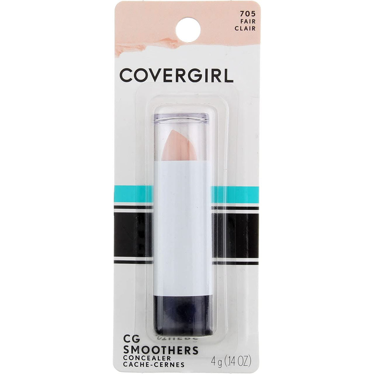 CoverGirl Smoothers Concealer, Fair [705], 0.14 oz (Pack of 4) Beauty & Personal Care COVERGIRL